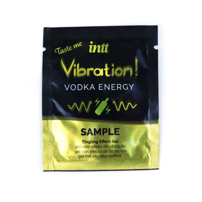 ПРОБНИК Жидкий вибратор для двоих Vibration Vodka Intt, 2 мл (34981) – фото 1