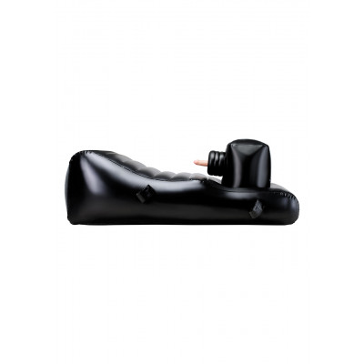 Кровать для секса с тремя вибраторами, надувная, черная (28580) – фото 1