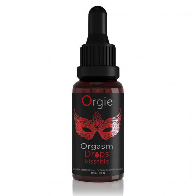 Збуджуючі краплі для клітора Orgasm Drops Kissable, 30 мл (30895) – фото 1