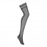 Чулки черные Passion stockings L/XL (36327) – фото 4