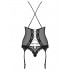 Еротичний корсет з підв'язками для панчох corset & thong L/XL (35930) – фото 5