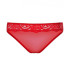 Сексуальные трусики красные с открытой зоной бикини, полупрозрачные L/XL (36302) – фото 7